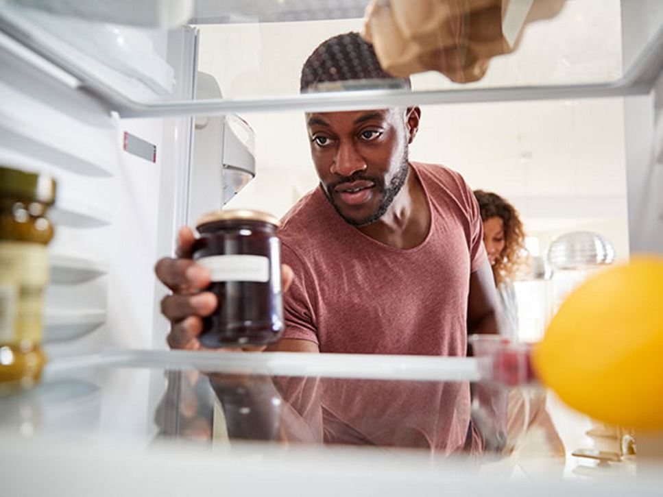 Reaching Into the Fridge