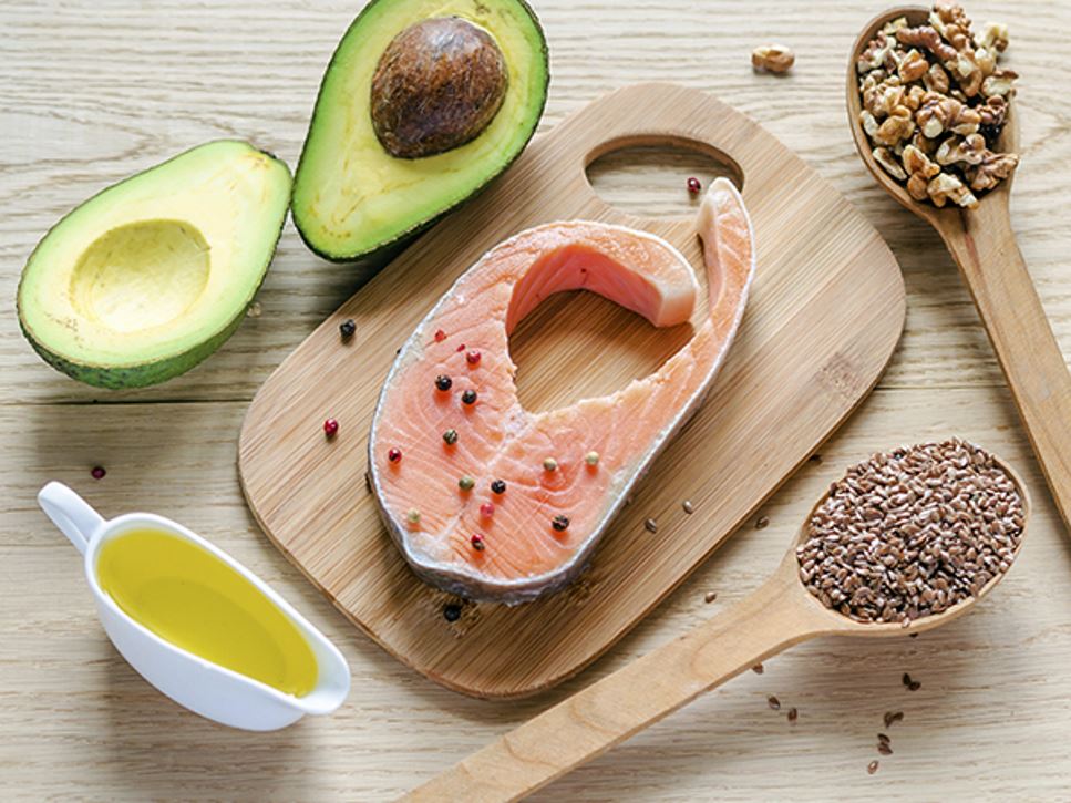 salmon, avocado, olive oil, nuts - Choose Healthy Fats