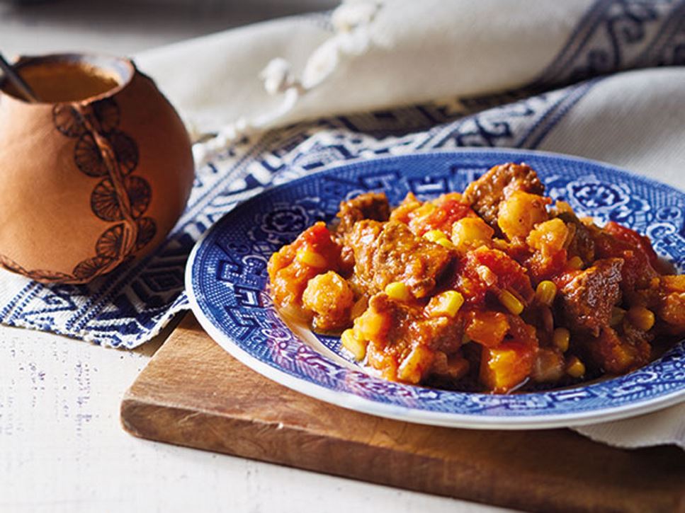 Hearty Hominy Stew