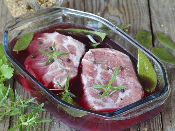 Acidic marinade on sale