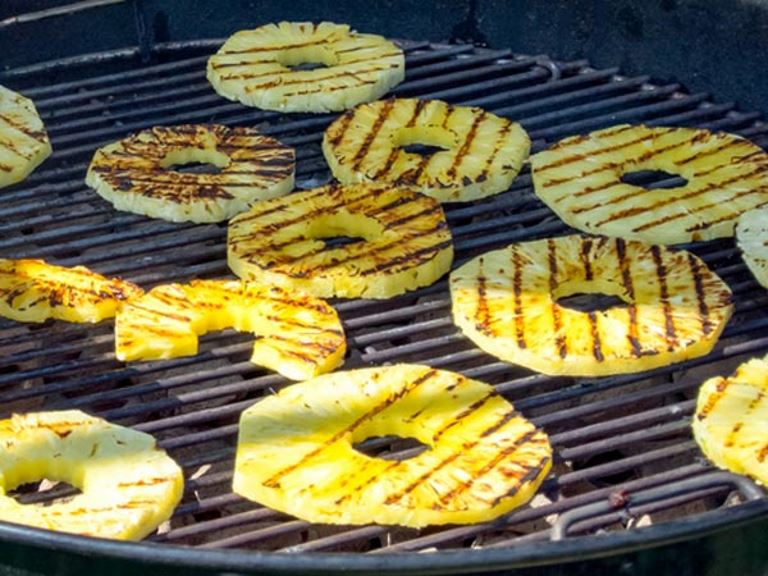 Jerked Chicken With Fire Roasted Fresh Pineapple Recipe