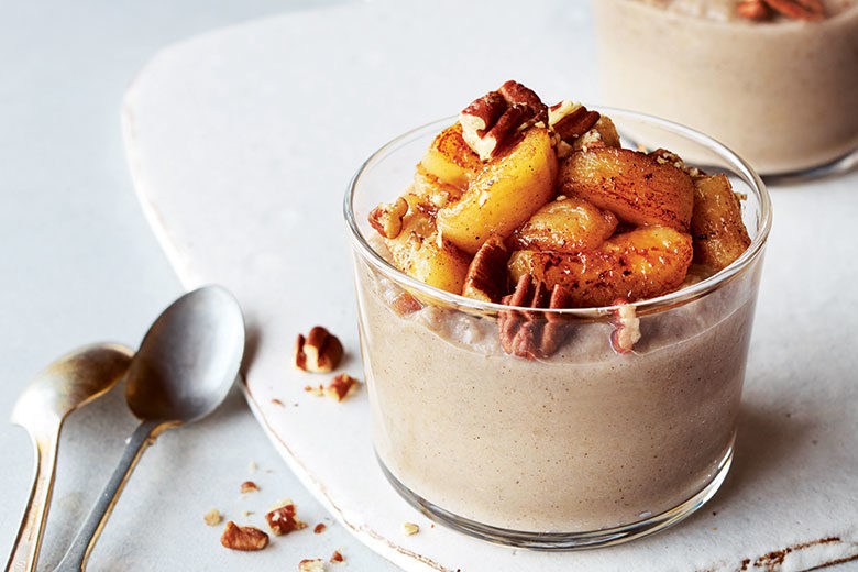 Mini Bananas Foster Pudding Cups