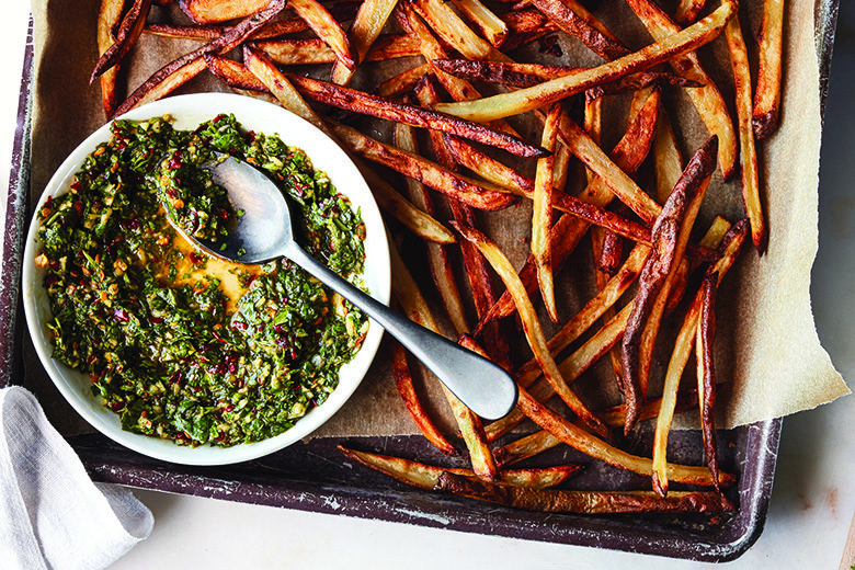 Cilantro Chimichurri Fries