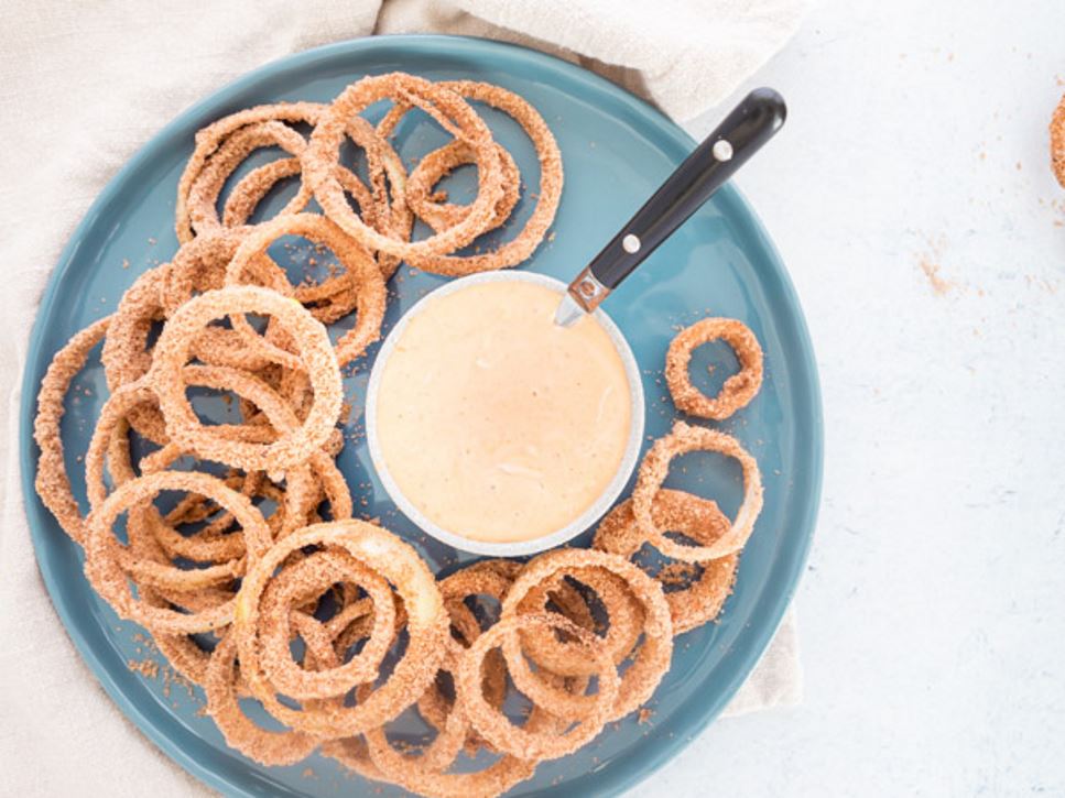 Baked Onion Rings