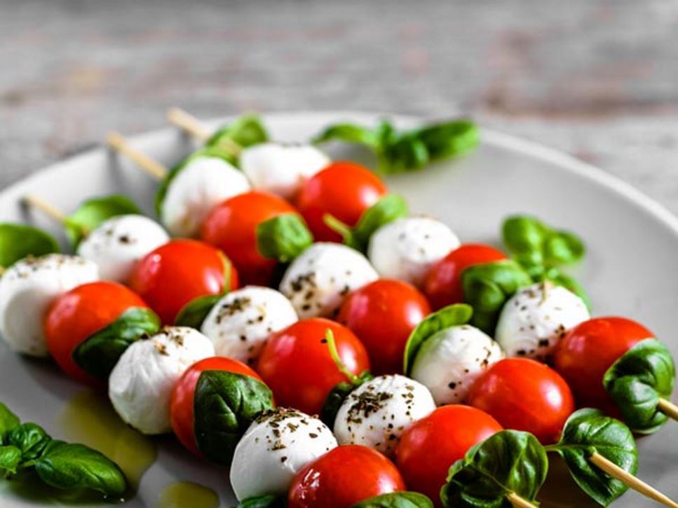 Caprese Salad on a Stick Recipe