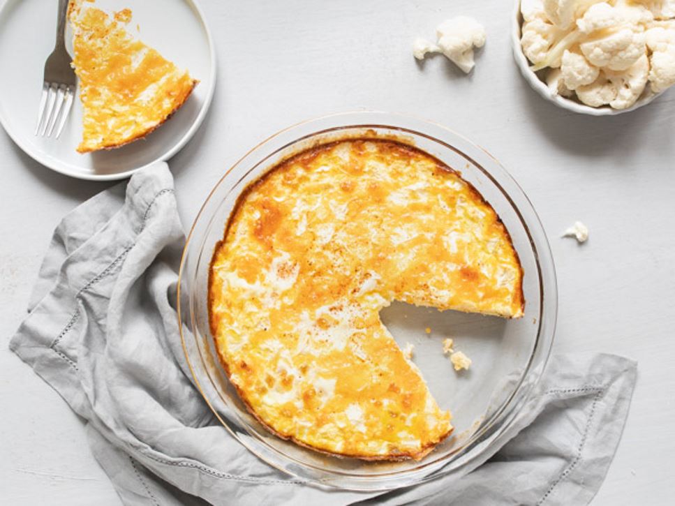 Cauliflower No-Crust Quiche Recipe