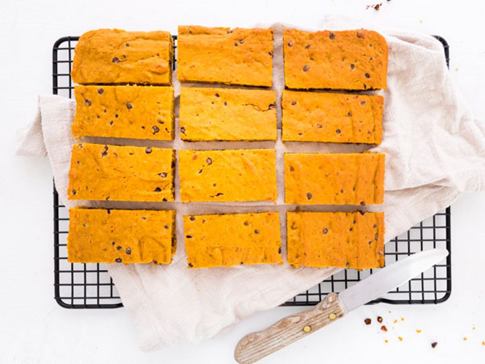 Choc Chip Pumpkin Bar