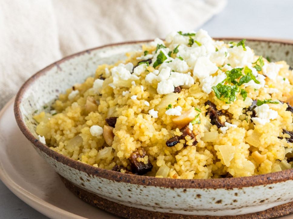 Couscous hazelnuts