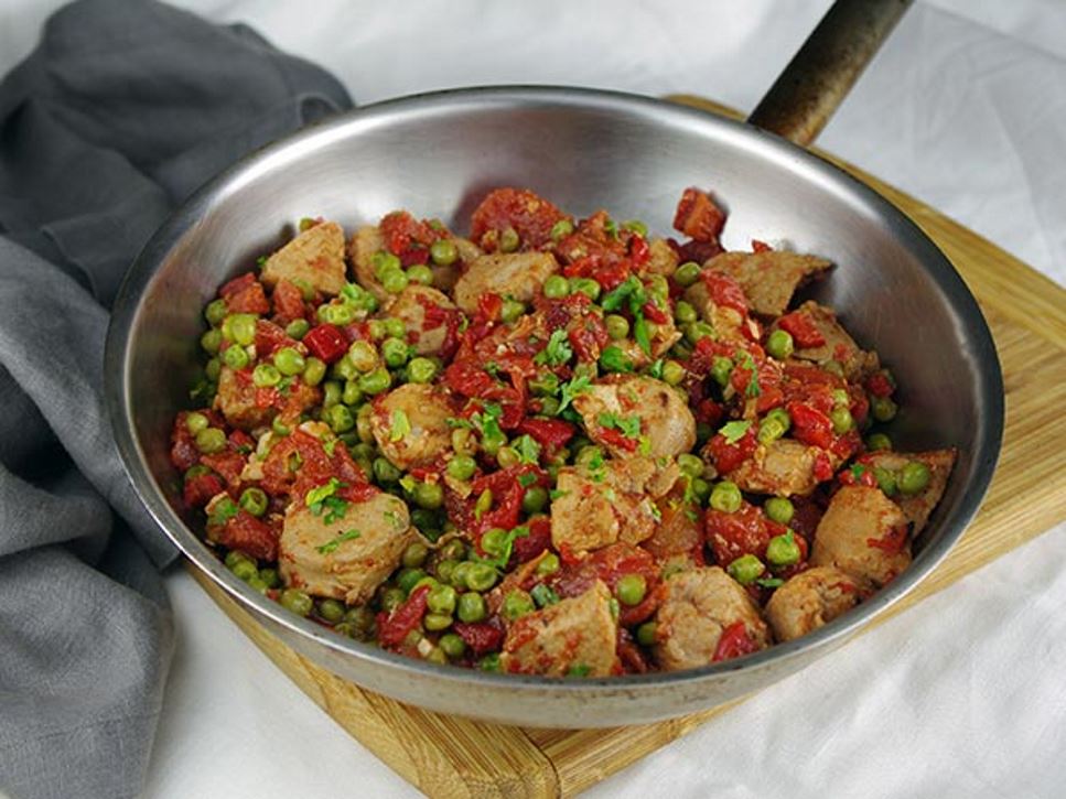 Hawaiian Pork and Peas Recipe