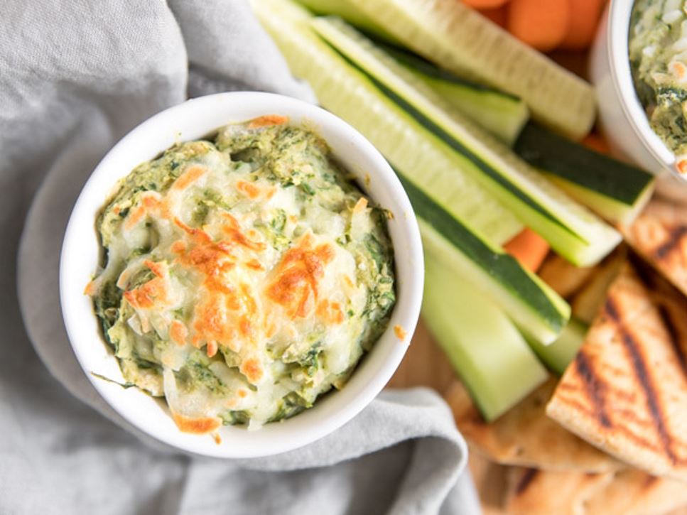 Healthy Spinach and Artichoke Dip Recipe