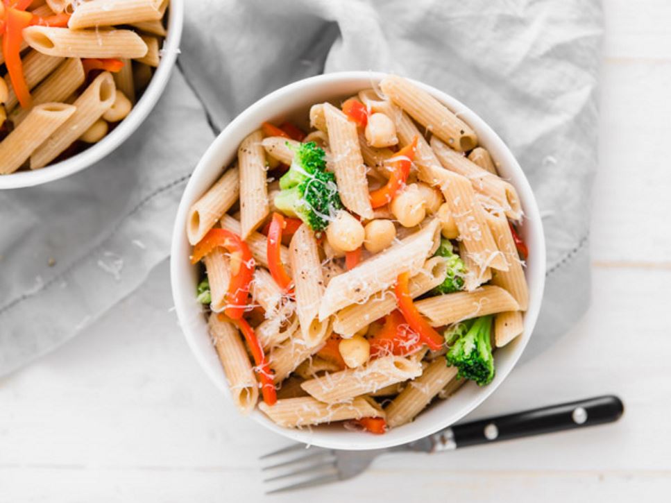 Quick Penne Pasta with Veggies Recipe