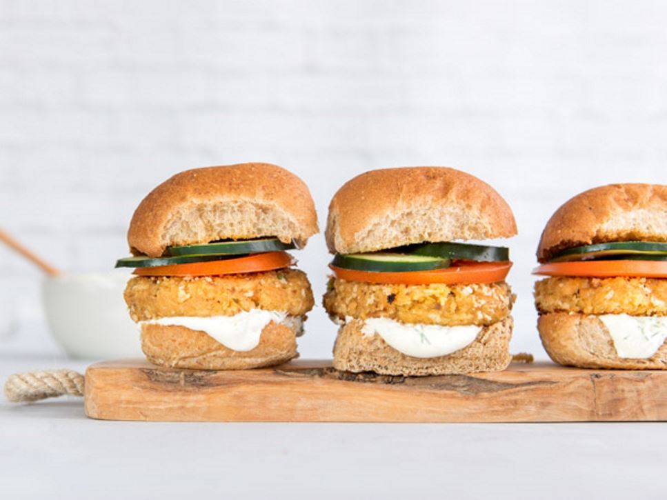 Salmon Sliders