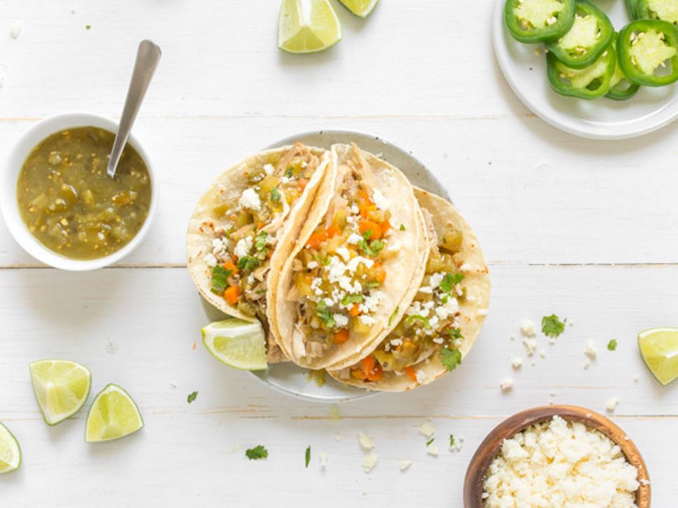 Slow-Cooker Chicken Tacos Recipe