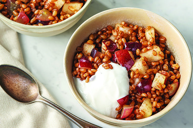 Sweet Wheat Berry Breakfast