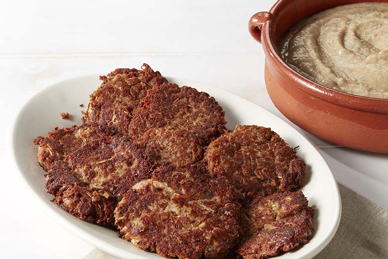 Millet Porridge with Black Eyed Pea Patties