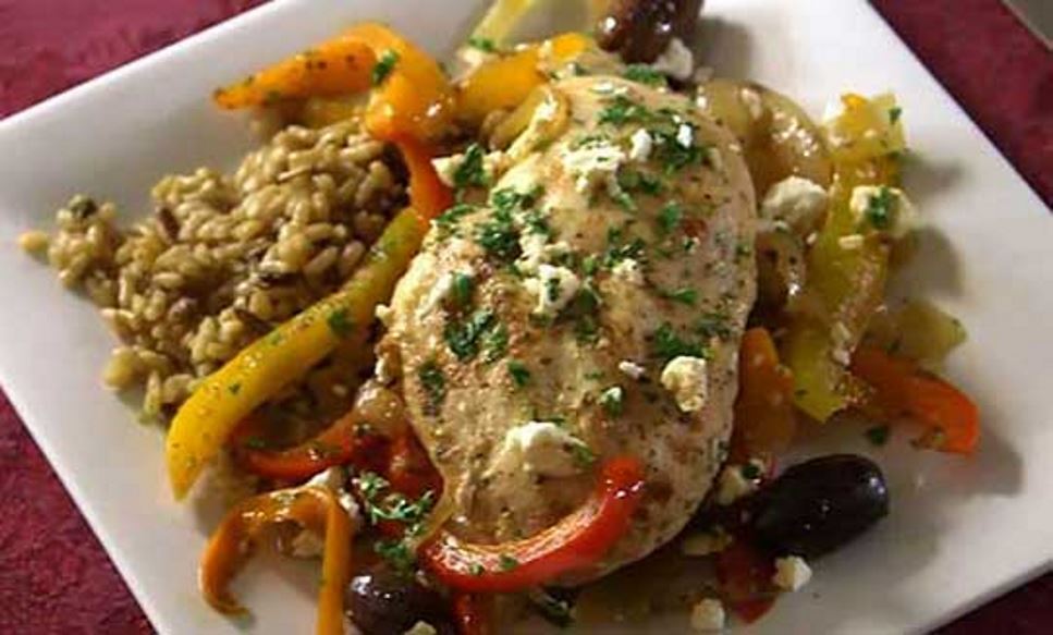 mediterranean garlic chicken